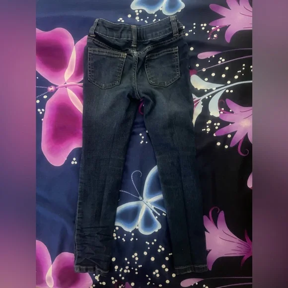 Wonder Nation Toddler  Skinny Jeans - Dark Blue - Picture 3 of 4
